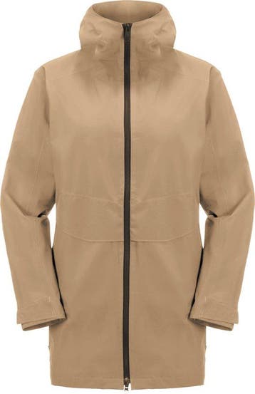 Jack Wolfskin MAINKAI LONG JKT W Dames Outdoorjas - sand sto, Verzenden, Nieuw