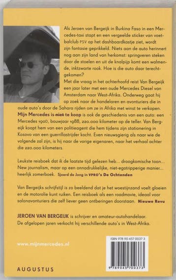 Mijn mercedes is niet te koop 9789045700373, Verzenden, Gelezen, Jeroen van Bergeijk