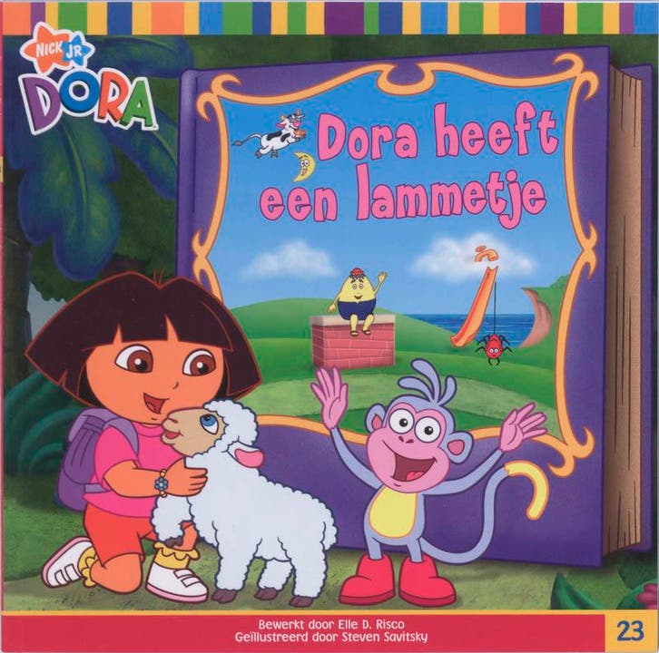 Dora / Dora heeft een lammetje / Dora / 23 9789089410504, Boeken, Kinderboeken | Kleuters, Gelezen, Verzenden