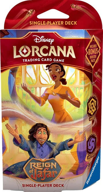 Disney Lorcana TCG - Reign of Jafar Starter Set Tiana &, Hobby en Vrije tijd, Verzenden, Nieuw