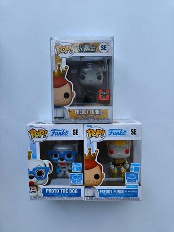 Funko - Funko Pop - Set Freddy Funko : Freddy Funko as, Antiek en Kunst