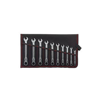 Scharnierratel- set 8-19mm 10-delig in roltas FORMAT, Doe-het-zelf en Verbouw, Gereedschap | Handgereedschap, Verzenden, Nieuw