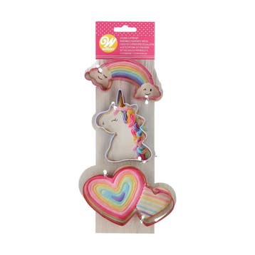 Wilton Uitsteekvormpjes Unicorn Set/3, Verzenden, Nieuw
