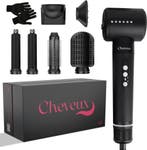 Cheveux 7-in-1 Airstyler PRO Zwart - Krultang - Fohnborstel, Ophalen of Verzenden, Zo goed als nieuw