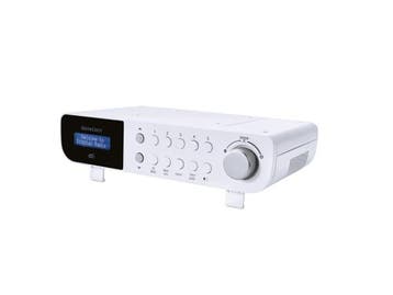 Veiling - DAB+ keukenradio Wit, Nieuw