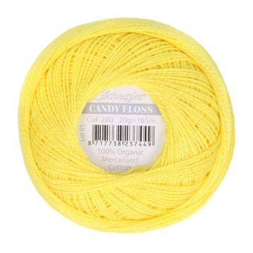 Scheepjes Candy Floss - 280 Lemon, Verzenden, Nieuw