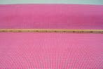 Boerenbont Ruitjes 0.3 CM Fuchsia, Nieuw