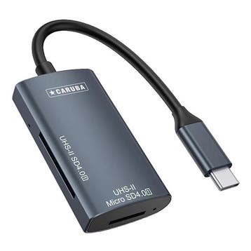Caruba Cardreader SD 4.0 USH-II + Micro SD, Audio, Tv en Foto, Fotografie | Geheugenkaarten, Verzenden, Nieuw