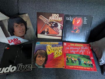 Udo Jürgens - 6 albums!, Ophalen of Verzenden, Gebruikt