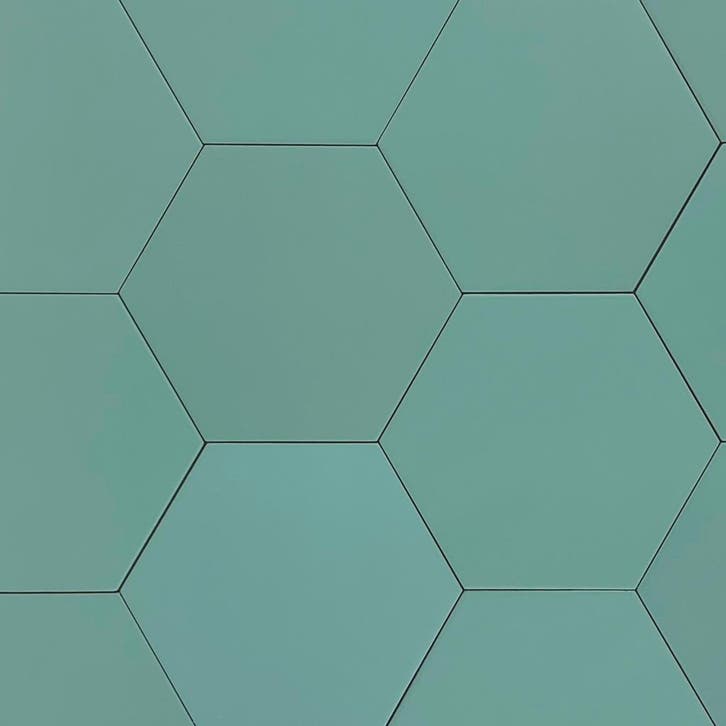Vloertegel wandtegel hexagon coimbra jade groen 17,5x20 r9, Doe-het-zelf en Verbouw, Tegels, Vloertegels, Nieuw, 10 m² of meer