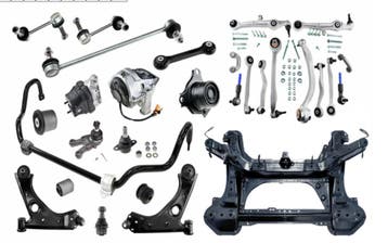Ophanging draagarmen schokdempers spoorstang subframe kogels, Ophalen of Verzenden, Nieuw, Porsche