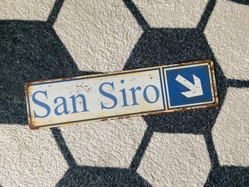 San Siro - Bord, Kunstwerk, Nieuw