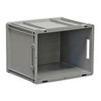 Euronorm stapelbakken alle wanden gesloten + open handgrepen, Ophalen of Verzenden, Nieuw