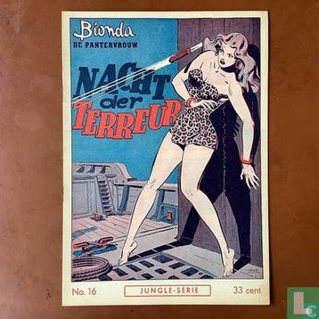 Bionda de pantervrouw [Pantera Bionda] - Nacht der terreu..., Eén comic, Verzenden, Europa, Zo goed als nieuw