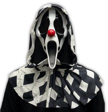 Ghost Face® Scream Clown Masker, Verzenden, Nieuw, Feestartikel