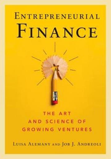 9781108431859 Entrepreneurial Finance | Tweedehands, Verzenden, Zo goed als nieuw, Luisa Alemany