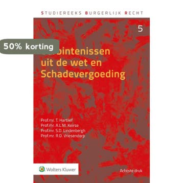 Verbintenissen uit de wet en Schadevergoeding / Studiereeks, Verzenden, Gelezen, S.D. Lindenbergh