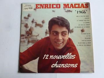 Enrico Macias - 12 nouvelles chansons 1966 (LP), Ophalen of Verzenden, Zo goed als nieuw