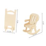 Kruzzel Houten Poppenmeubel Set - 34 Delige DIY Meubelset..., Ophalen of Verzenden, Nieuw