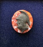 glas Cameo - Replica na een antiek (Zonder minimumprijs), Antiek en Kunst
