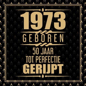 1973 Geboren 50 Jaar Tot Perfectie Gerijpt - Niek Wigman, Verzenden, Gelezen, Niek Wigman