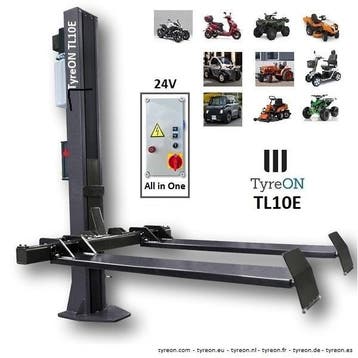 1 Koloms Hefbrug Voor Quads, Grasmaaiers, Driewielers TL10E, Nieuw