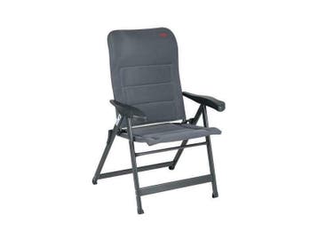 Crespo kampeer stoel ap-235 air-deluxe grijs kleur 86, Nieuw