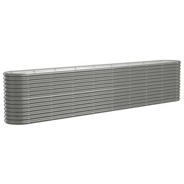 Plantenbak 332cm grijs - Grote tuinkans: 34% korting, Gebruikt, 100 cm of meer, Balkon, Ophalen of Verzenden