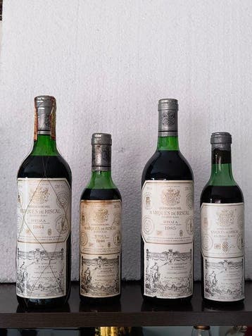 1969, 1984, 1985, 1986 Marques de Riscal - Rioja Crianza - 4, Nieuw
