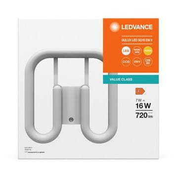 Ledvance LED GR8 7W/830 | vervangt PL-Q 16W/830/2P & CFL..., Ophalen of Verzenden, Nieuw