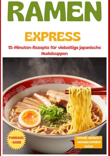 Ramen Express: 15-Minuten-Rezepte Für Vielseitige Japanische, Boeken, Ophalen of Verzenden, Nieuw, Umami Hana Hana
