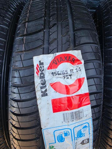 155/65r14 75T Kleber 2 stuks op voorraad, Auto-onderdelen, Banden en Velgen, Ophalen, 14 inch, 155 mm, Nieuw