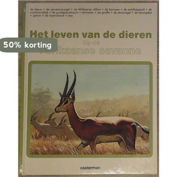 Op de afrikaanse savanne - Cuisin 9789030315490, Verzenden, Gelezen, Cuisin