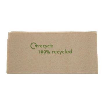 Composteerbare servetten van kraftpapier 32x30cm (6000, Verzenden, Nieuw