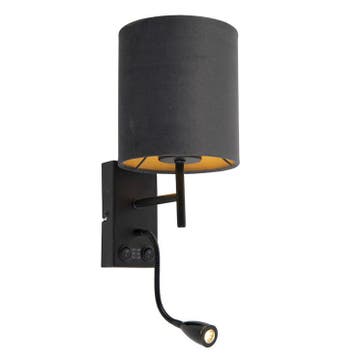 Qazqa Art Deco wandlamp Stacca, Ophalen of Verzenden, Nieuw in verpakking, Verlichting