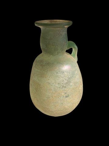 Oud-Romeins Glas Vaartuig - 11 cm (Zonder minimumprijs)