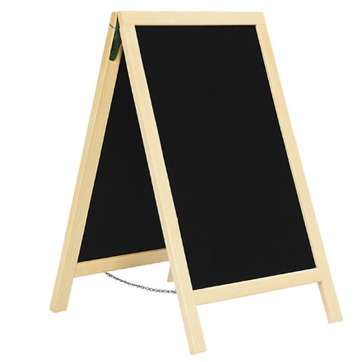 Krijtstoepbord Blank 55x85 cm, Zakelijke goederen, Kantoor en Winkelinrichting | Kantoormeubilair en Inrichting