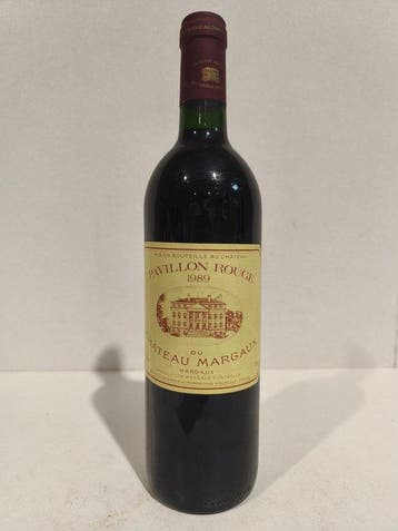 1989 Pavillon Rouge du Château Margaux - Margaux - 1 Fles, Nieuw