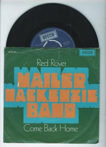 Mailer MacKenzie Band – Red Rover / Come Back Home (1-7-Vin, Ophalen of Verzenden, Nieuw in verpakking