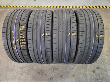 235/45/20 100V CONTINENTAL ZOMERBANDEN 6,6MM PROFIEL 4X, Auto-onderdelen, Ophalen, Gebruikt, 235 mm, Band(en)
