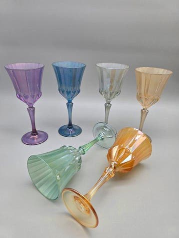 Cristalli Italiani CreArt - Wijnglas (6) - Adagio - Kristal