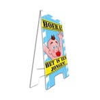 Geboorteversiering tuinbord 58 cm jongen geboren aankondig.., Ophalen of Verzenden, Nieuw