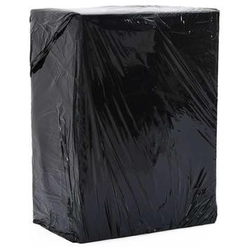vidaXL Stretchfilm 2 st 20 m 50 cm x 300 m zwart, Verzenden