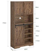 Multifunctioneel dressoir voor keuken, hal en woonkamer, Verzenden, Nieuw