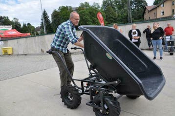 Bravo Mobarrow | EEN tot VIERWIELIGE ELEKTRISCHE KRUIWAGEN, Ophalen of Verzenden, Nieuw, Elektrisch, Bravo Mobarrow