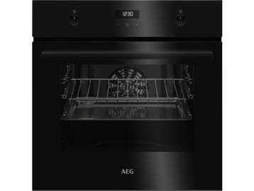 AEG BEK43511XB - Inbouwoven - 65 liter - Hetelucht - Zwart -, Verzenden, Zo goed als nieuw