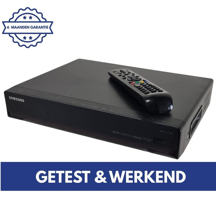 Samsung SMT-C7140 | Decoder | Harde Schijf | humax decoder, Audio, Tv en Foto, Decoders en Harddiskrecorders, Gebruikt, Harddiskrecorder