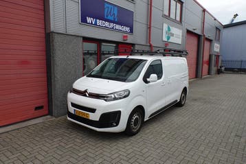 Citroën Jumpy 2.0 BlueHDI 120 M Club airco trekhaak imperiaa, Stof, Gebruikt, Citroën, Wit