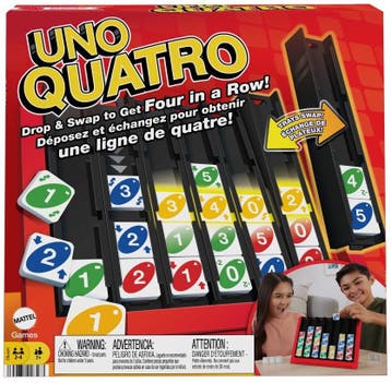 Uno Quatro | Mattel - Kaartspellen, Verzenden, Nieuw