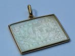 Zonder minimumprijs - Medaille hanger - 18 karaat Geel goud, Sieraden, Tassen en Uiterlijk, Antieke sieraden